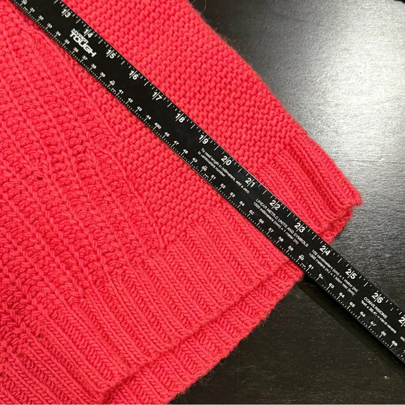 Banana Republic Alpaca Merino Wool Blend Pink Turtleneck Sweater Womens Medium - Picture 10 of 10